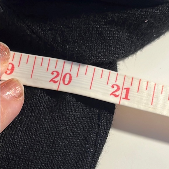 Charming Flamingo Embroidered Black Cardigan Retro Style Sz XL - Picture 8 of 9